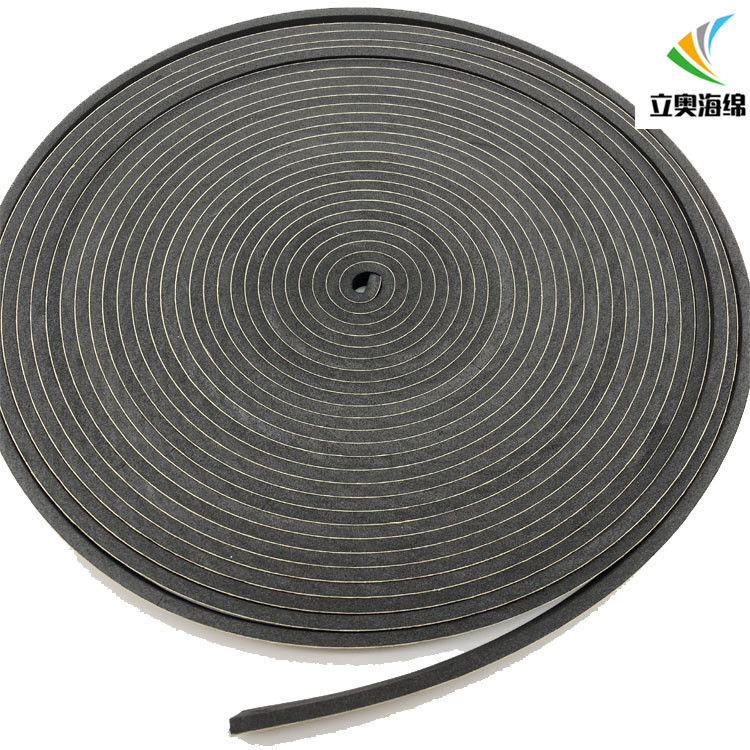 橡塑海绵密封胶条EVA泡棉条自粘空调风管密封阻燃橡塑密封条