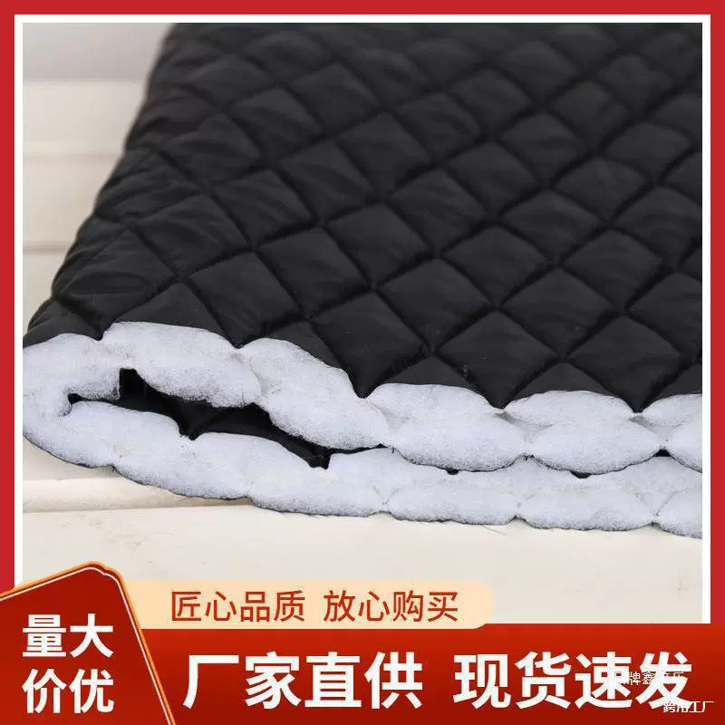 Материал подкладки из хлопчатобумажной подкладки, композитная подкладка для одежды с бесплатной доставкой, сжатая хлопчатобумажная ткань, импортная печатная и окрашенная беспроводная хлопковая стеганая ткань.