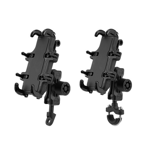 Factory direct sales motorcycle shock-absorbing anti-shock anti-theft mobile phone holder electric vehicle riding shock-absorbing take-out navigation holder