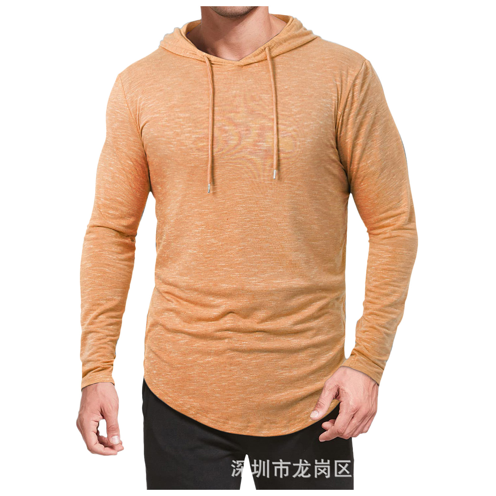 주황색