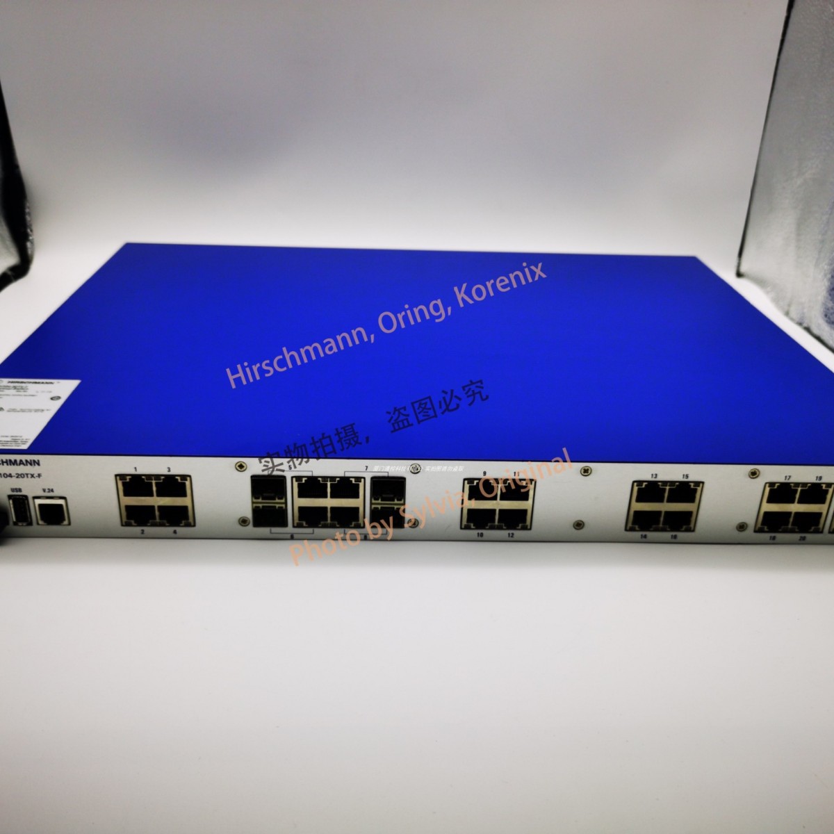 德国赫斯曼hirschmann千兆机架式交换机MACH104-20TX-FR正品