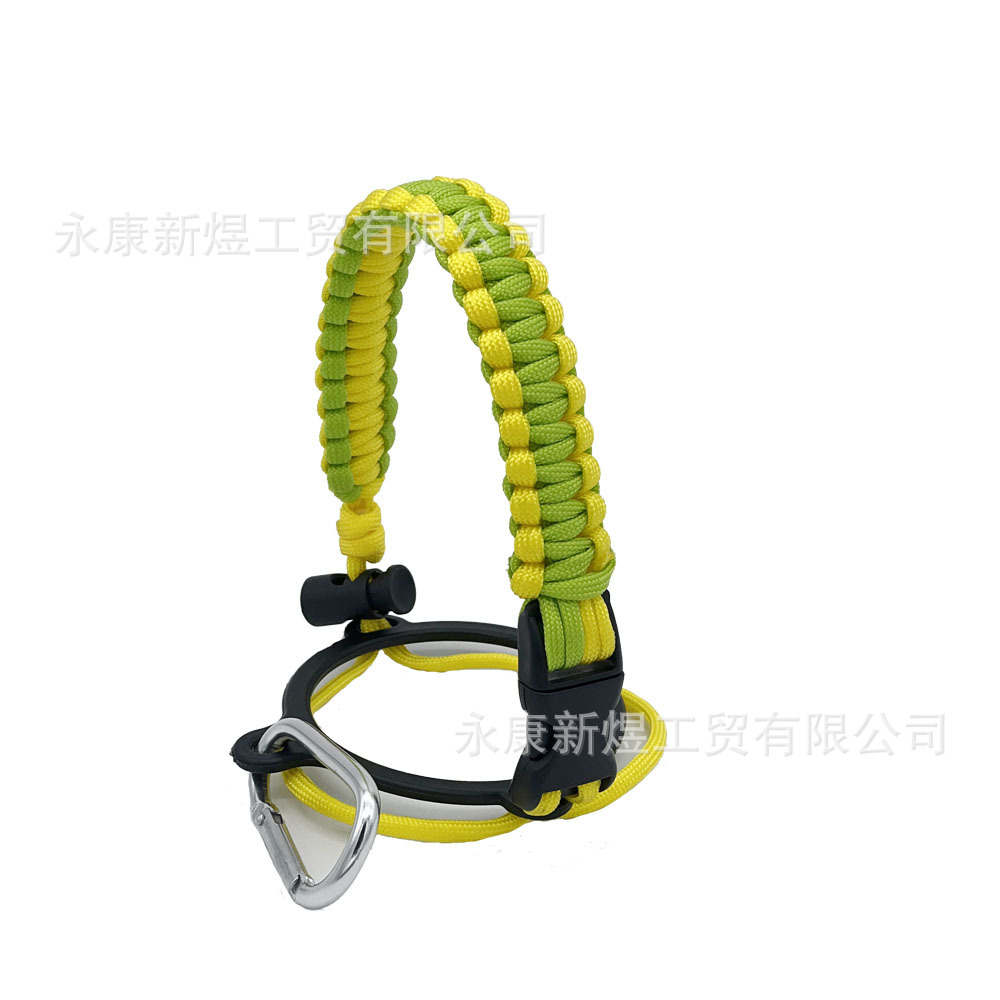 Amazon hidro frasco taza de cuerda taza de agua cuerda de transporte hervidor de agua correa portátil Boca Grande espacio olla cuerda portátil