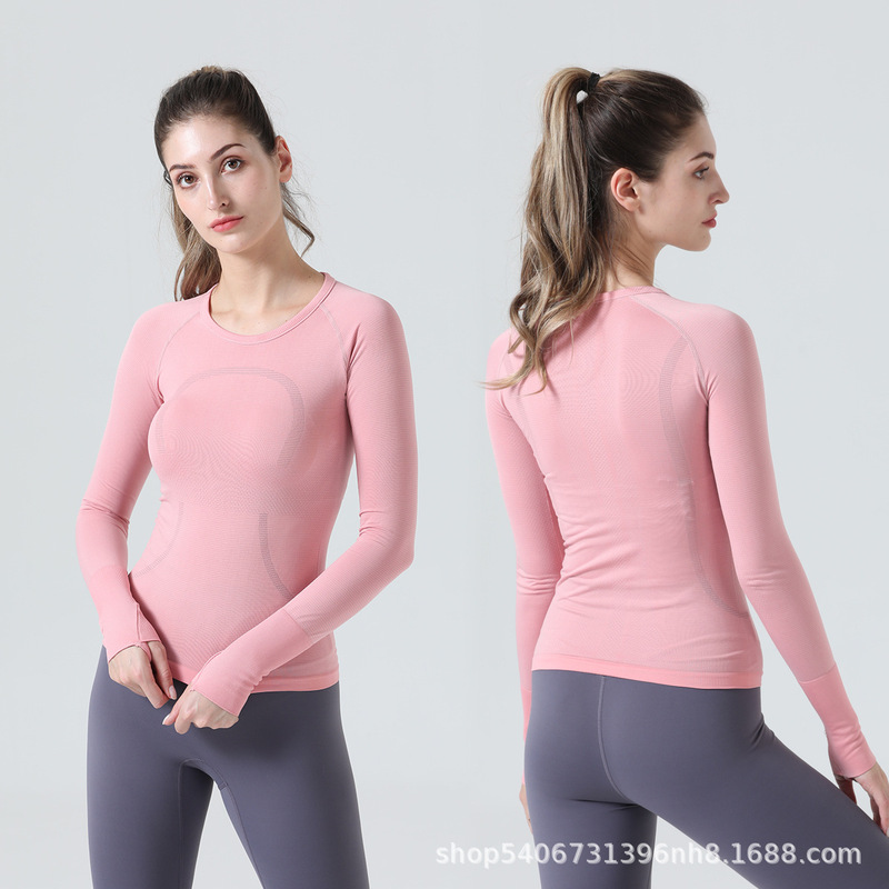 Adaptedstate Yoga Clothing Women's 2.0 Sports Long-Sleeved T-Shirt Quick-Drying Fitness Clothing Comfortable