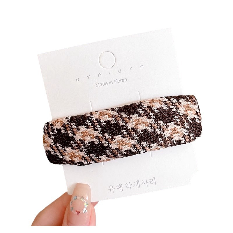 Mellard color clips lateral temperamento retro 1000 pájaros nuevo estilo detrás de la cabeza broca de cabello mar broca de cabello bb