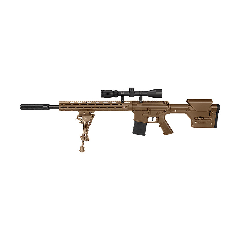 Bohan AR15 segunda generación 2.0 pistola de juguete eléctrica diente de oro lanzador de guerra SR16 pistola