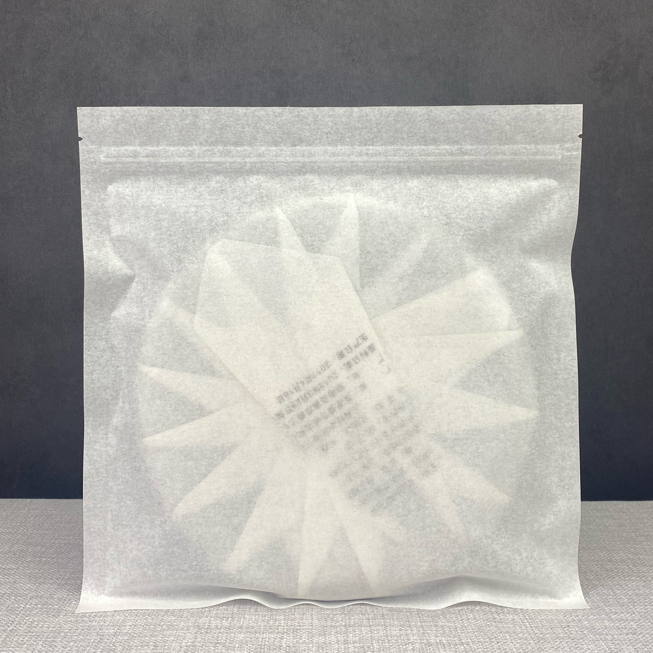 普洱茶密封袋白棉纸357g专用茶饼防潮包装袋白茶茶叶自封袋子