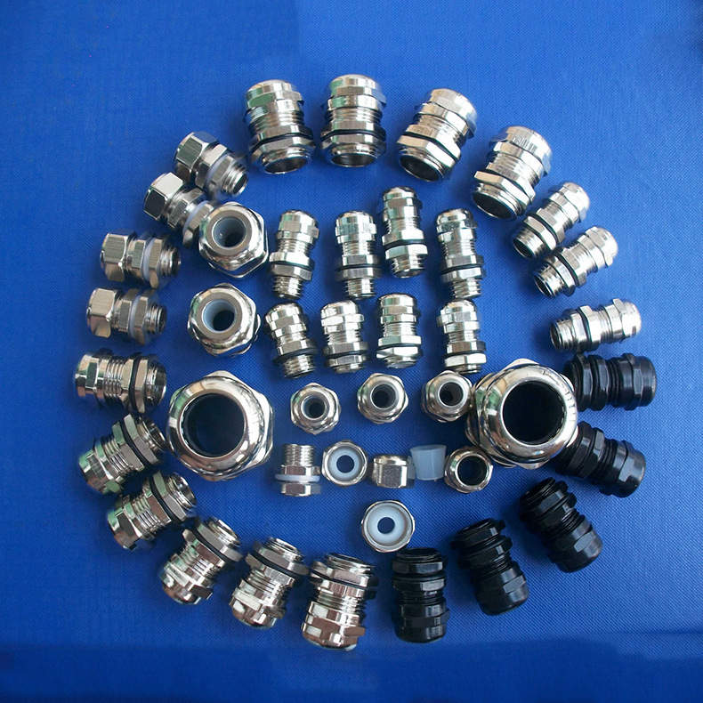 供应黑色电泳防水接头 防水固定接头