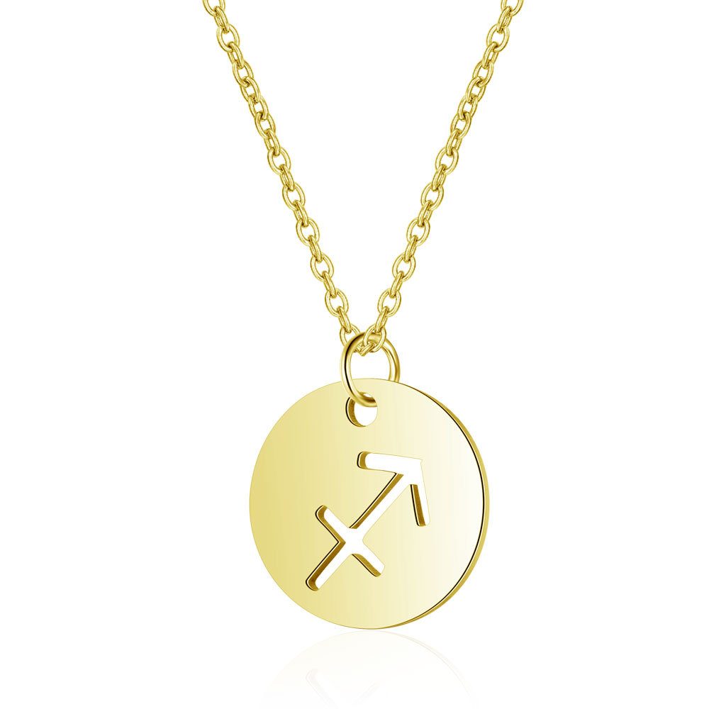 Acier Inoxydable Style Simple Polissage Constellation Pendentif display picture 5