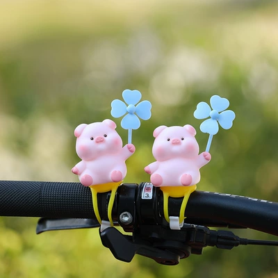 creative strap cute windmill, Car ornaments