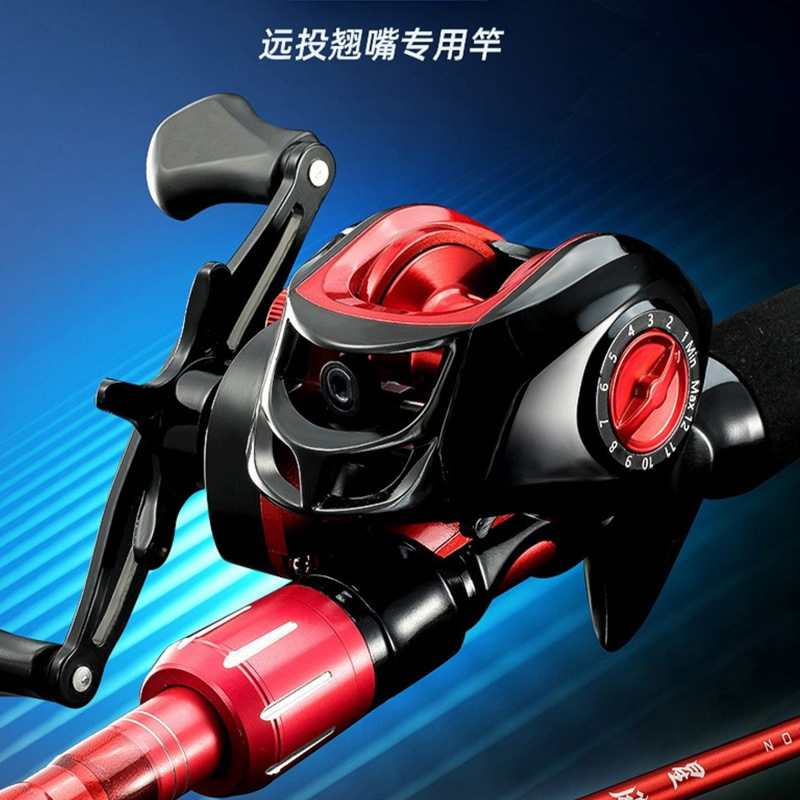 Proceso de liquidación traje de polo Luya de carbono Weihai conjunto completo M mango de pistola ajustable rueda de gota de agua mango recto Luya Polo conjunto completo