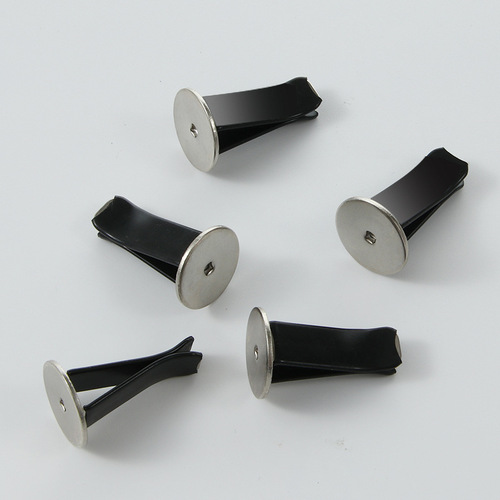 Round head air outlet clip accessories, perfume air outlet clip, air conditioner air outlet clip, balm clip, car aromatherapy clip