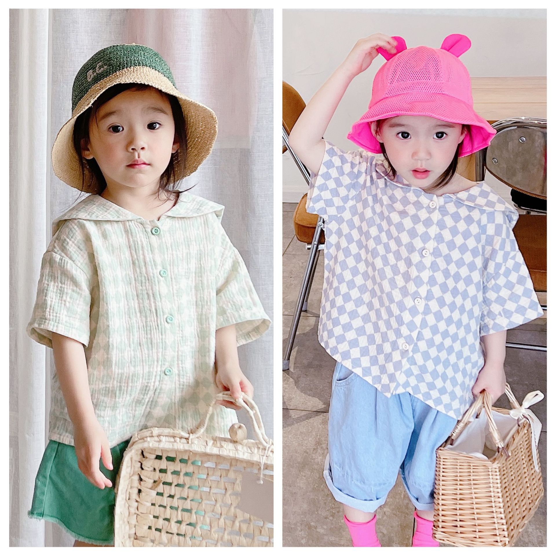 Korean children's clothing summer 2021 n...