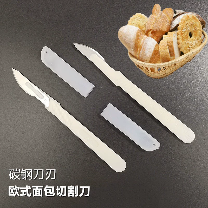 Европейская хлебобулочная посуда Хлебная посуда Французская палочка режет горловина нож из углеродистой стали