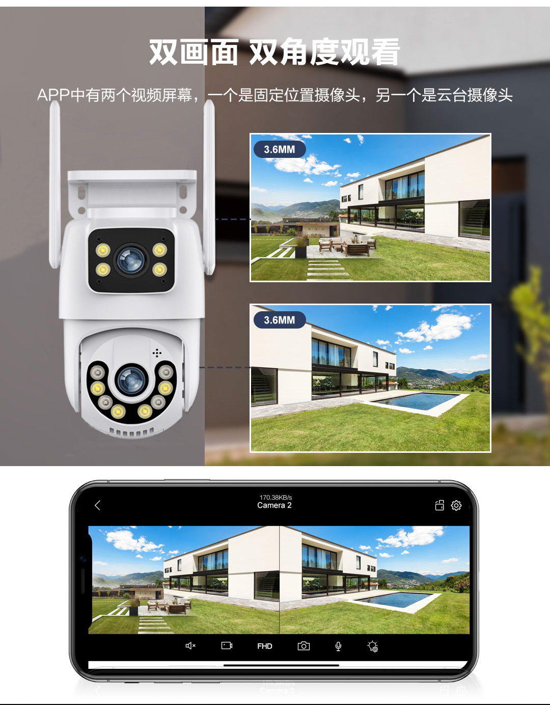 智能监控摄像头