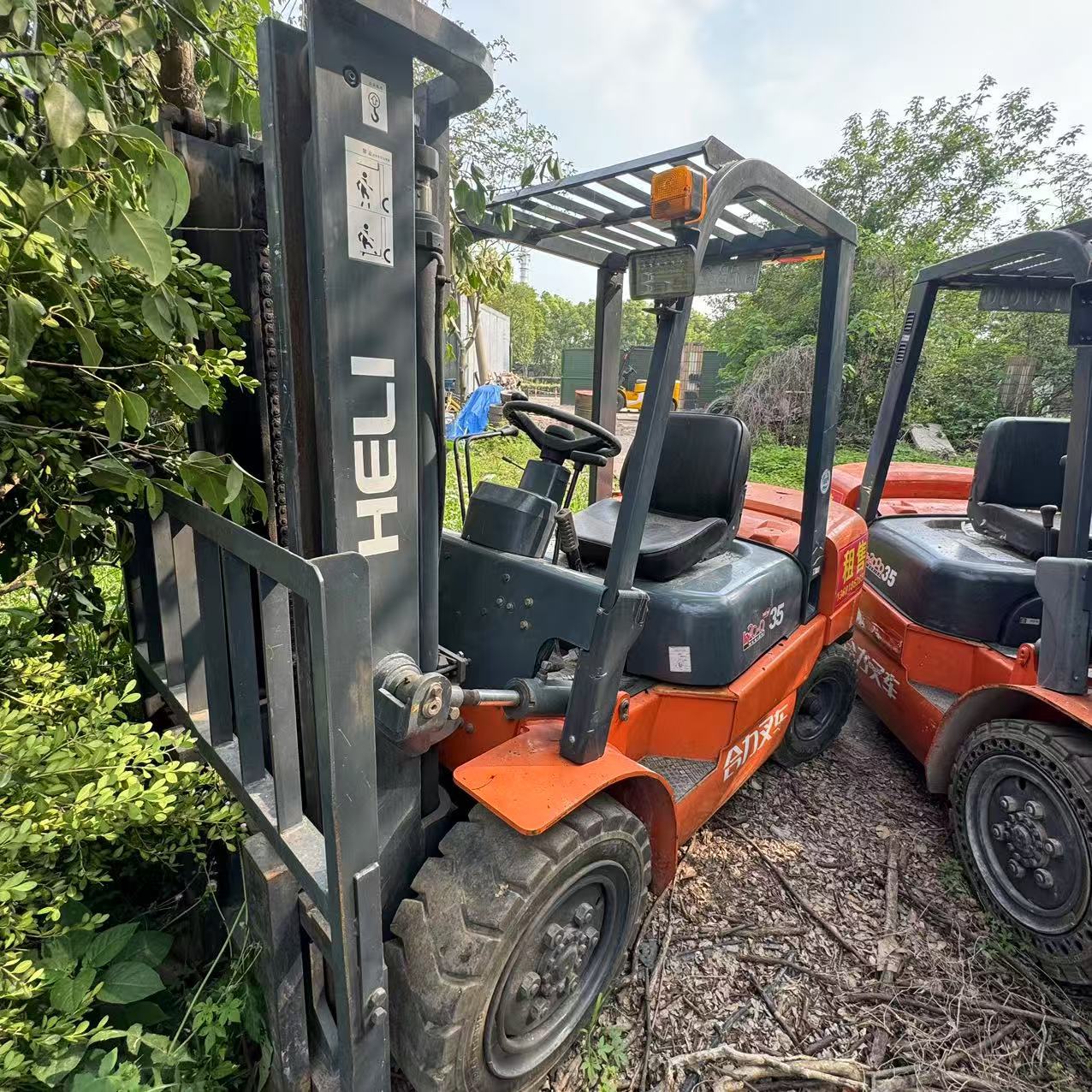 二手合力3.5吨柴油叉车 机况好成色新  价格便宜 上海低价出售