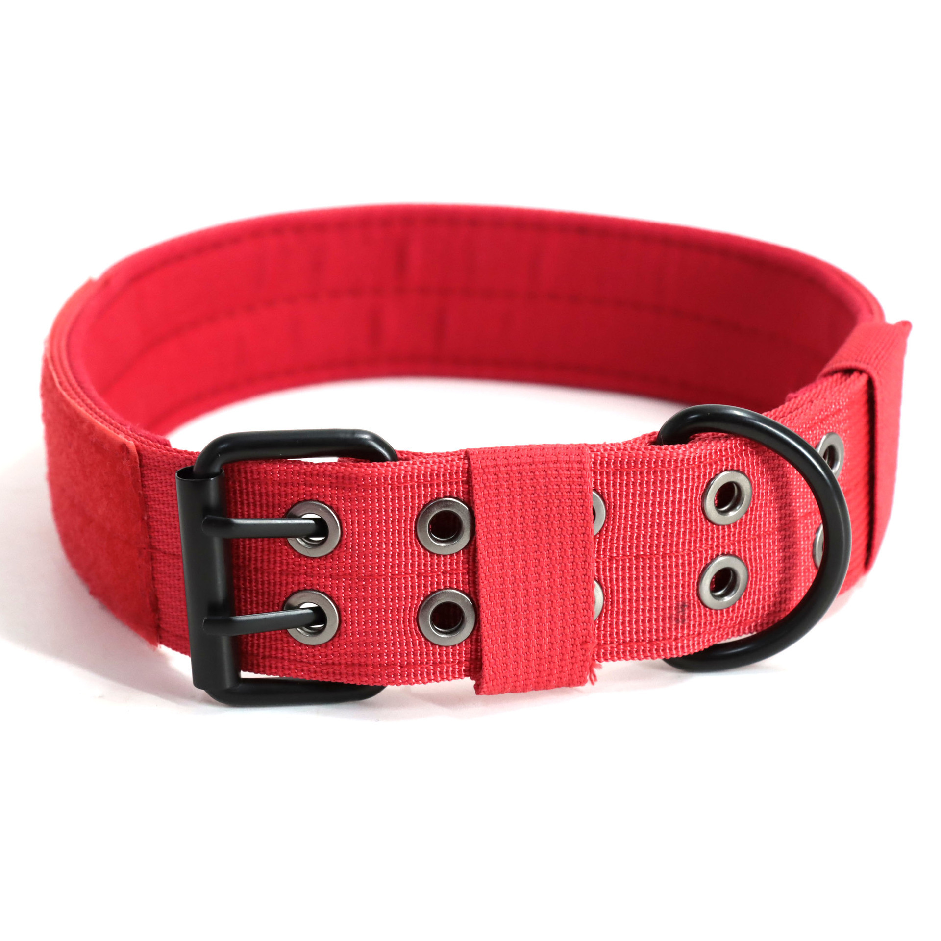 Collar para perro con hebilla-Rojo M