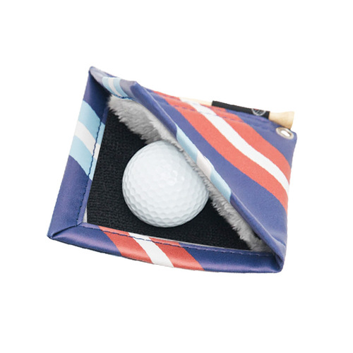 Piramalo Korean style new golf cleaning cloth, golf club wipes, telescopic hanging ring wipes