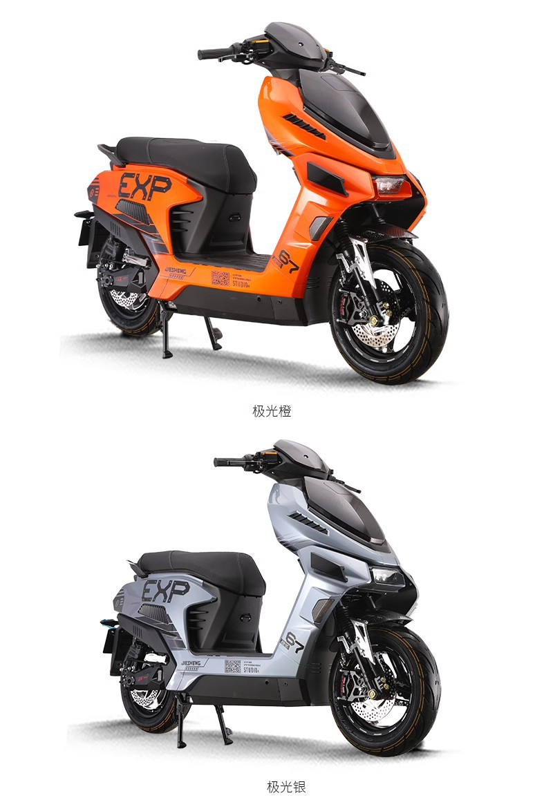 Cross-Border Wholesale of New 72V High-Power Long-Range Electric Motorcycles for Adults, High-Speed Electric Scooters for Delivery