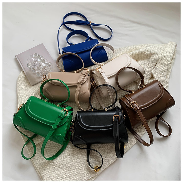 womens new handbag solid color geometric oneshoulder messenger bag 201257cmpicture3