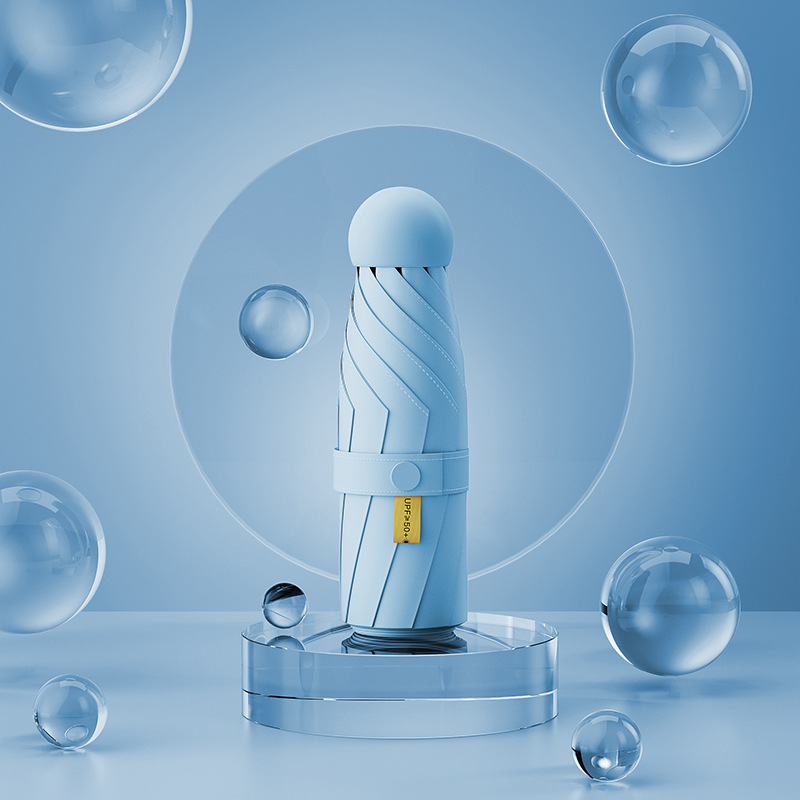 ミニポケットカプセル傘女性用 70% off 層傘日傘プロの日焼け止め UV 保護日傘