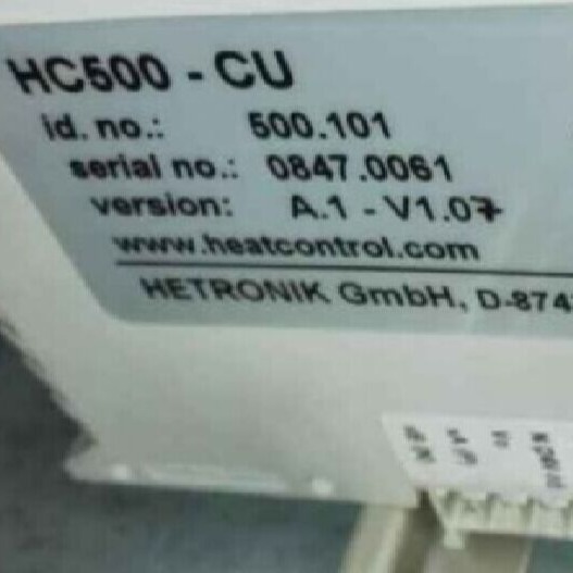 Hetronik Gmbh  HC500-CU-HN NO:500.101 0847.0061咨询再订期货