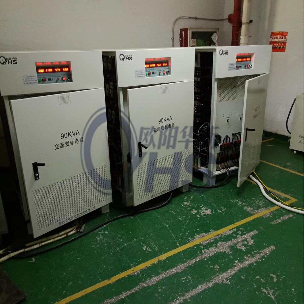 ŷ����˹����90KVA��Ƶ��Դ���������˴������480V 60HZ