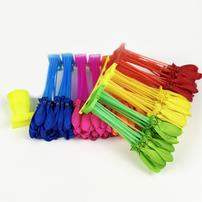 Nuevo globo de agua transfronterizo al por mayor Festival de Sprinkling, globo de agua de carnaval para niños, globo de agua de llenado rápido