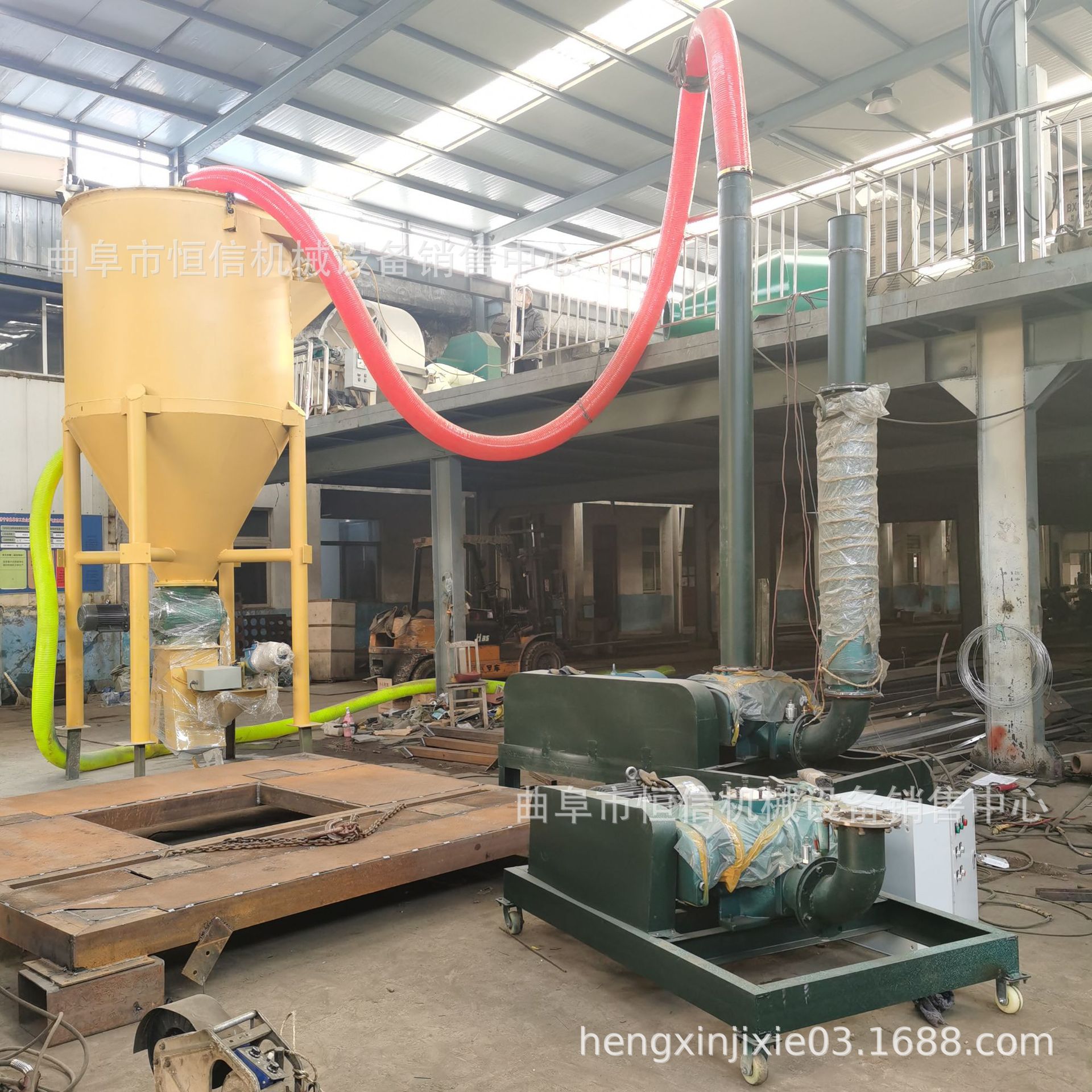 长距离移动式气力吸粮机生产厂家zcjb 风送型锯末气力输送机 生产