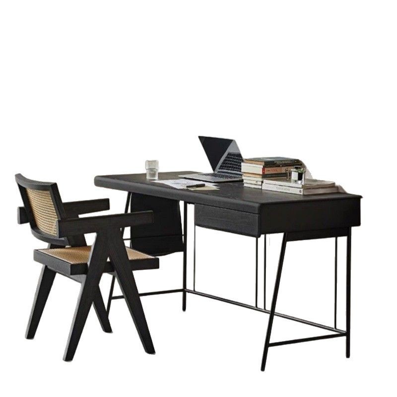 Italian minimalist desk light luxury modern minimalist designer home…