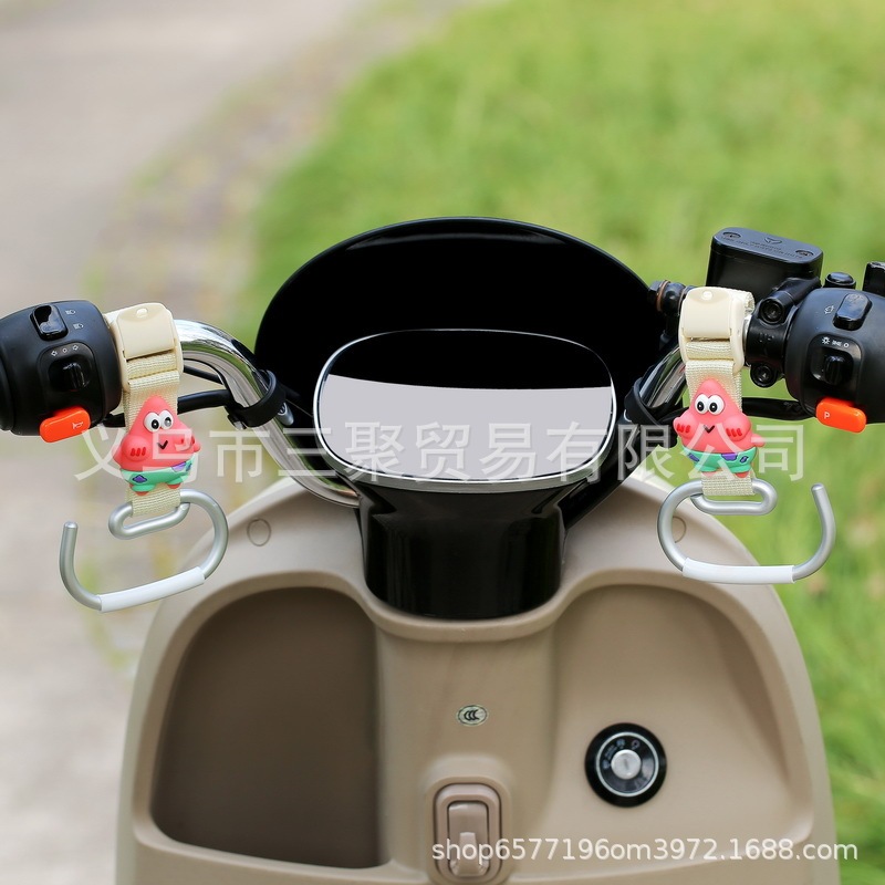 電気自動車延長フック航空機ヘッドハンドルバー Yadi Emma バッテリーバイクヘルメットフックラックに適しています|undefined