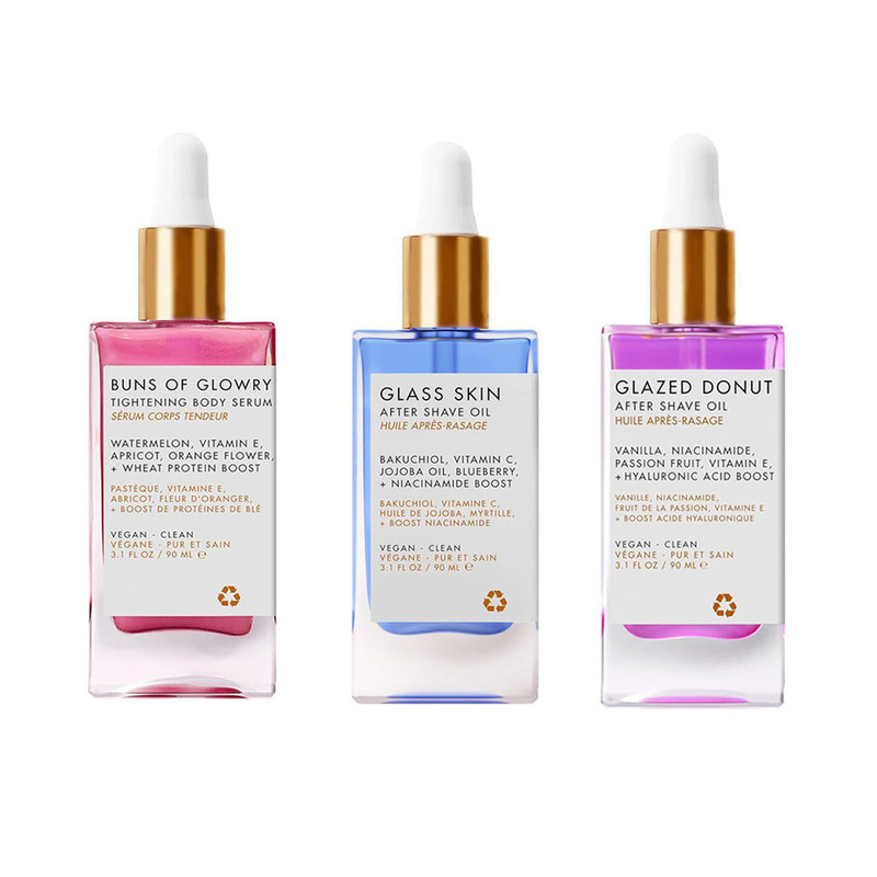 Strawberry Vanilla after Shave Oil for Smooth Skin after Shave Oil