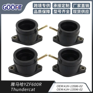 Carburetor Intake Manifold Joint Boot for Yamaha YZF600R 4JH-13586 4JH-13596