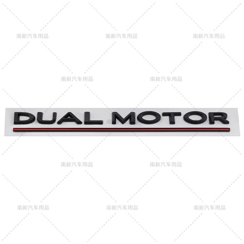 Applies to Tesla MODEL 3 Car Logo Rear Window Decal with 