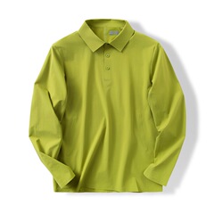 【鎮店牛品! 都市ビジネス通勤! 春の新商品メンズ薄手長袖ポロシャツ