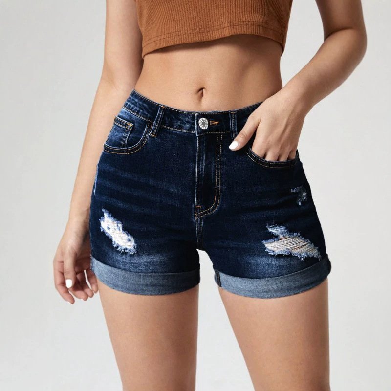 2026 Summer New American-Style High-Waisted Bbl Butt-Lifting Denim Shorts, European and American Hot Girl Style Hip-Hugging Ultra-Short Hot Pants 2026 Summer New American-Style High-Waisted Bbl Butt-Lifting Denim Shorts, European and American Hot Girl Style Hip-Hugging Ultra-Short Hot Pants