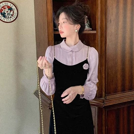 连衣裙;时尚休闲套装;女士连体裤