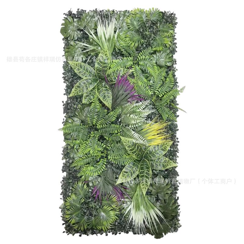 跨境50×100厘米人造仿真植物墙室外墙面装饰婚庆展览门头阳台|undefined