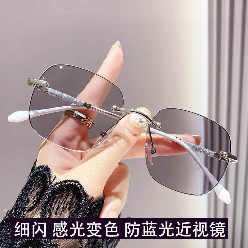 抖音视频号爆品兰博基尼老花镜智能变焦眼镜代发批发|undefined
