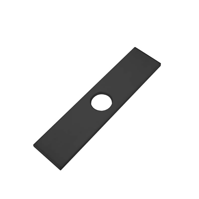 Suministro directo de fábrica 304 acero inoxidable cepillado grifo de la cocina 10 pulgadas placa decorativa baño base 6 pulgadas cubierta