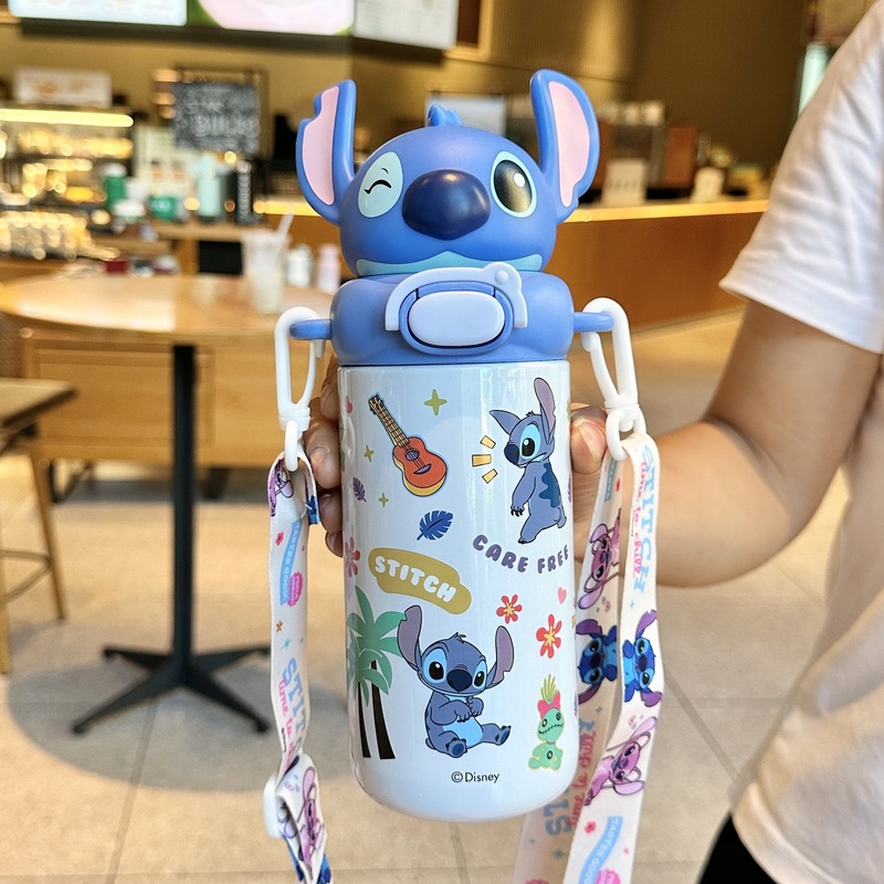朱迪尼克可爱儿童保温杯卡通公仔水杯上学早餐牛奶杯便携随手杯|undefined