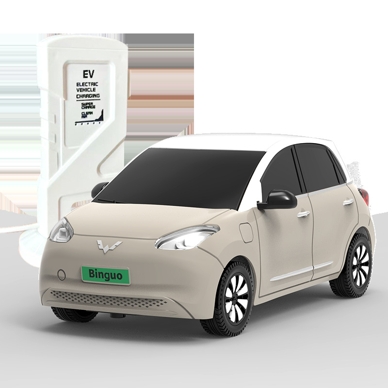 Wuling Hongguangmini nuevo coche de control remoto de energía colorido modelo de coche de simulación de juguetes de juguete para niños