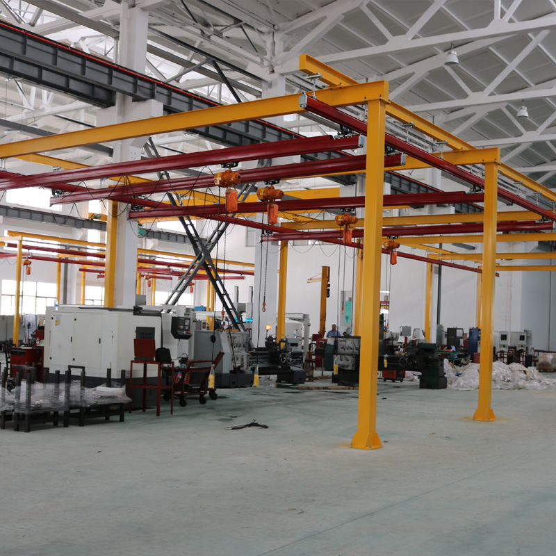 KBK track Lifting Combined Crane Crane Promote structure guide Longmen Factory building install