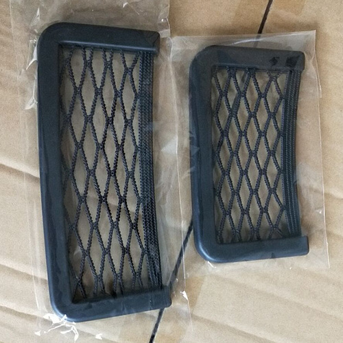 Small car mobile phone net pocket Car creative car storage grid debris storage bag Storage net pocket
