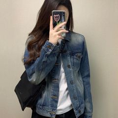 牛仔外套女2025年春秋季新款休闲韩系chic小个子上衣短款今年流行