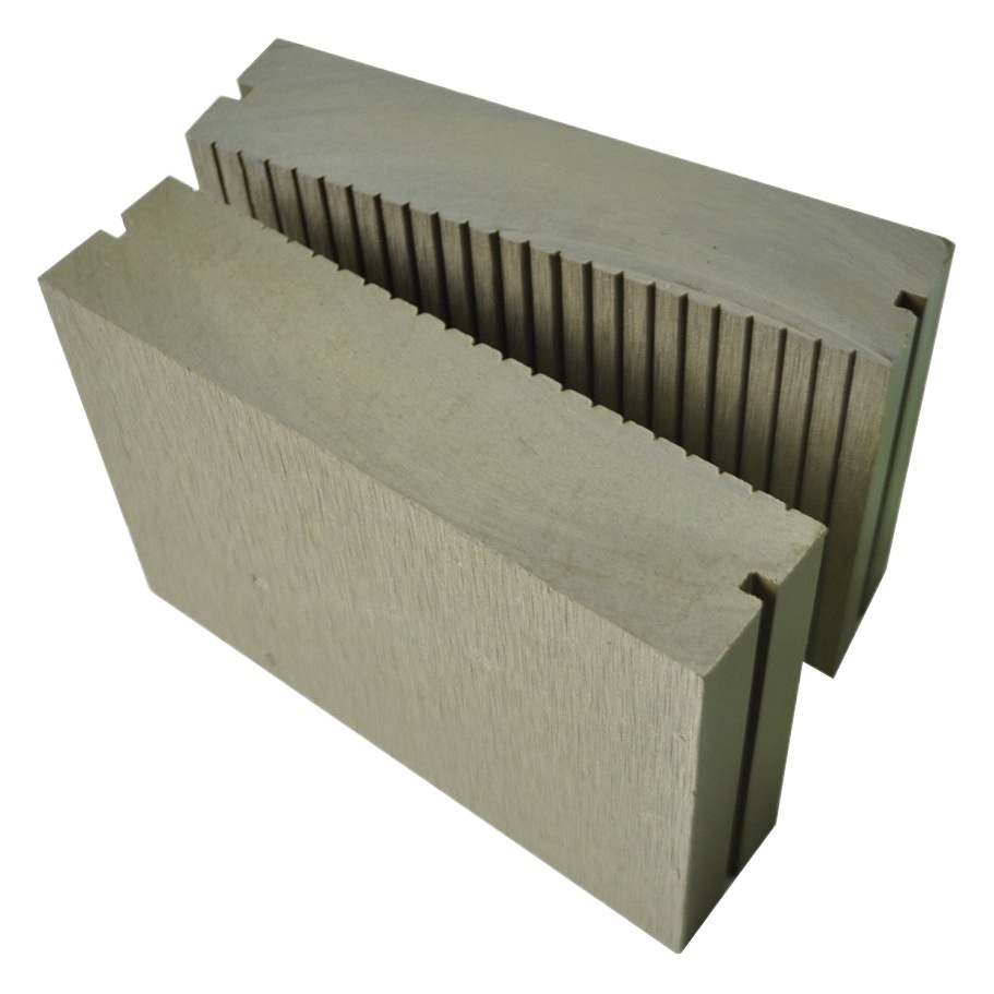 Madera plástico WPC piso generación 140*35 sólido protección del medio ambiente plástico material de madera jardín decoración al aire libre tablero anti-corrosión madera