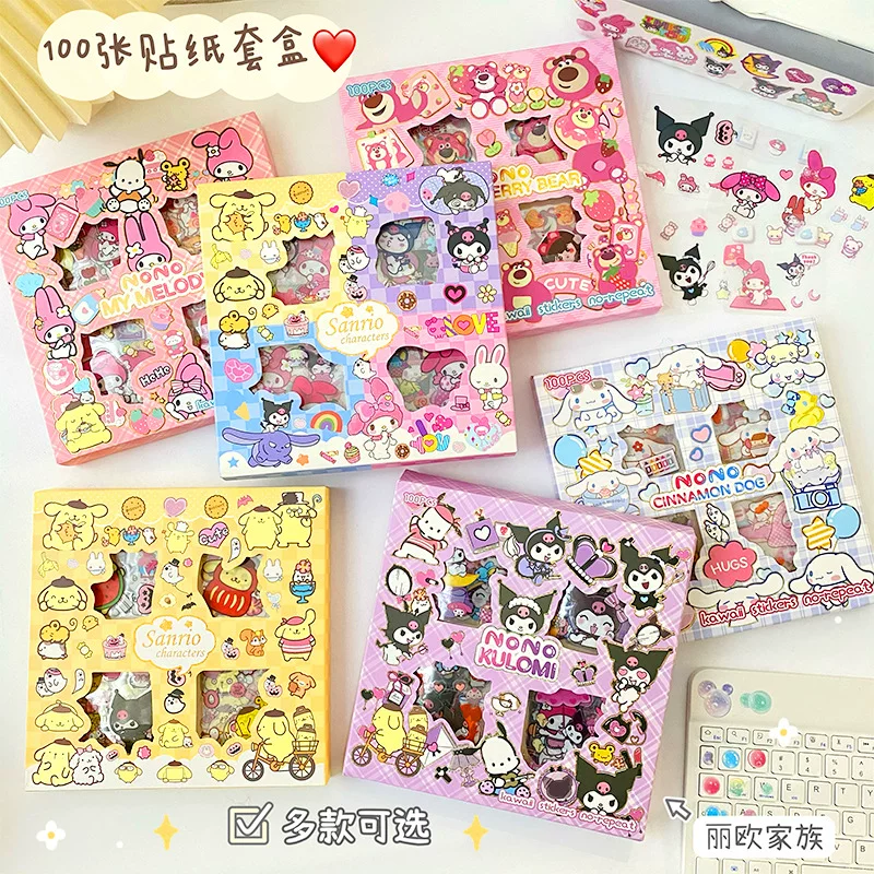Cartoon children's sticker, stickers, scheduler