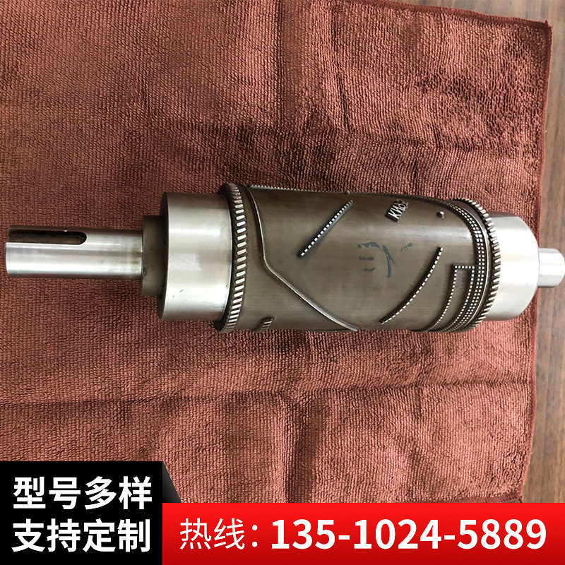 现货供应 Kn95全自动口罩机压花滚切轴 半自动口罩机306溶齿滚模