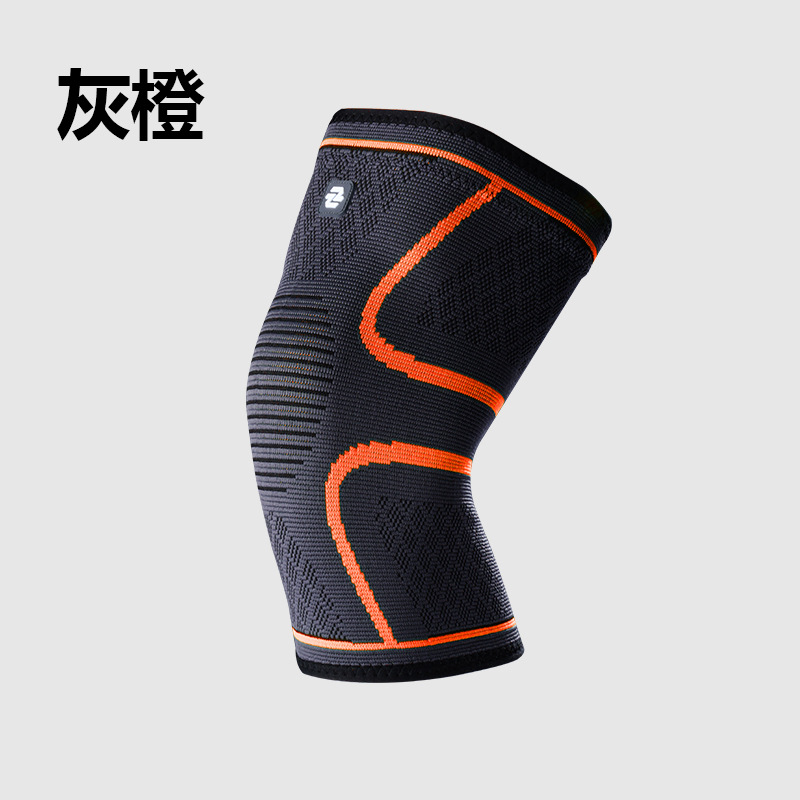 Rodilleras deportivas transfronterizas profesionales, tejido presurizado para hombres y mujeres, funda para la rodilla, ciclismo para correr, baloncesto, protección para la rodilla, antideslizante