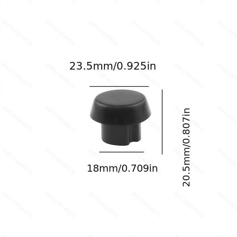 Guangzheng Wholesale Billiard Cue Low Backstop, End Cap, Anti-collision Protector, Rubber Billiard Cue Backstop