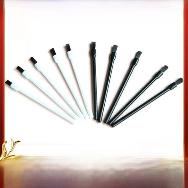 Disposable Flat Nylon Lip Brush Flat Lip Brush Lip Brush Disposable Multifunctional Brush Eyebrow Brush Makeup Tool